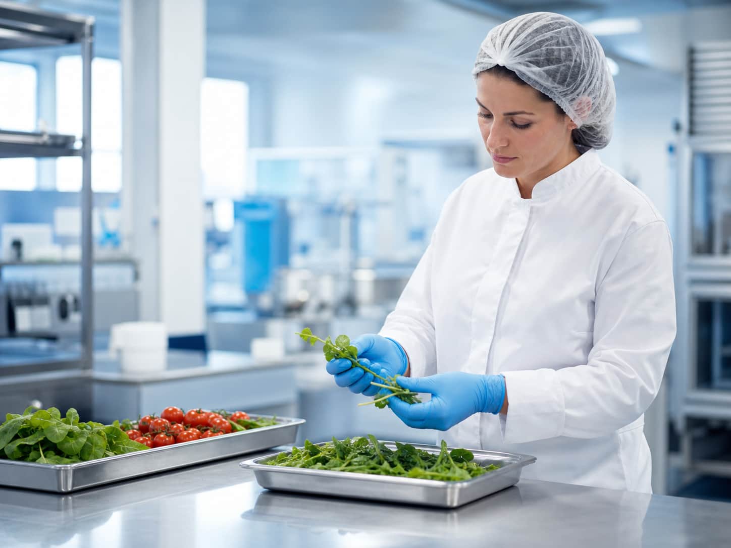 Gants nitrile professionnels pour le secteur agroalimentaire
